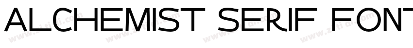 Alchemist Serif Font字体转换 Alchemist Serif Font字体转换